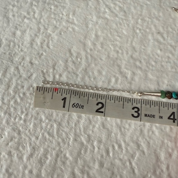 Turquoise Graduate Coins Necklace - Picture 5 of 5